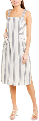 Splendid Striped Midi Dress