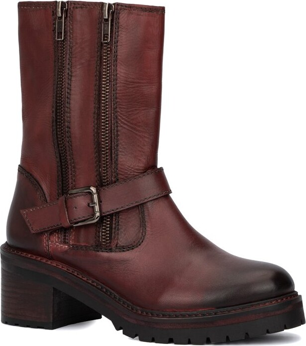 Vintage Foundry Women's Genevieve Boot - Red - ShopStyle