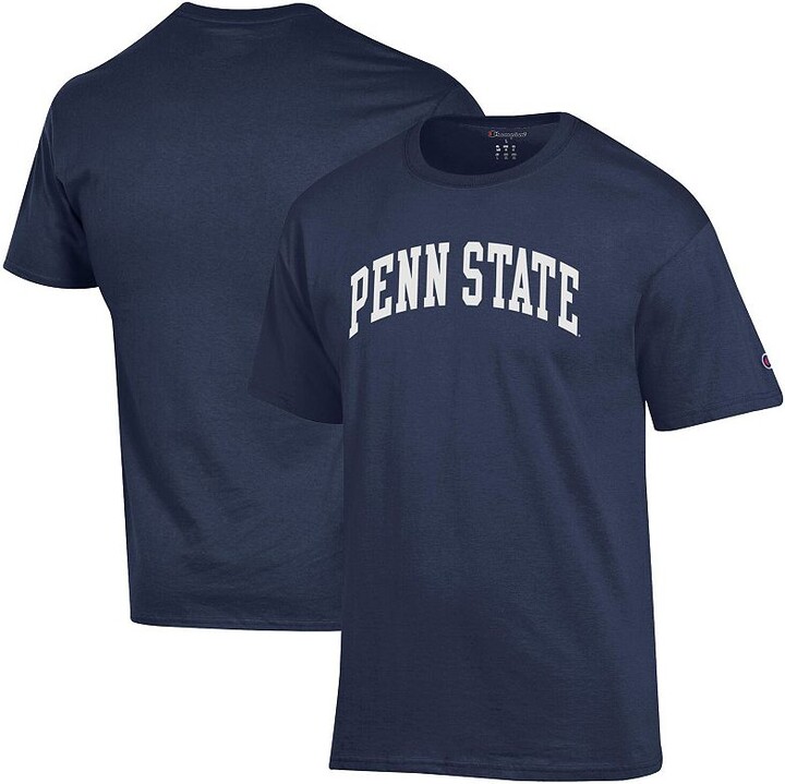 Men's Champion Navy Penn State Nittany Lions Basic Arch T-Shirt