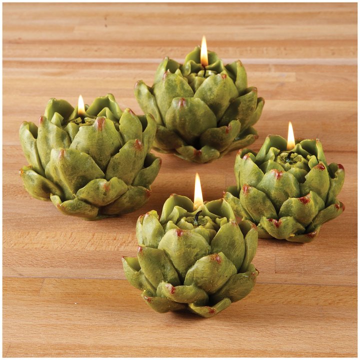 Twos Company Two's Company Artichoke Candles (Set of 4) ShopStyle