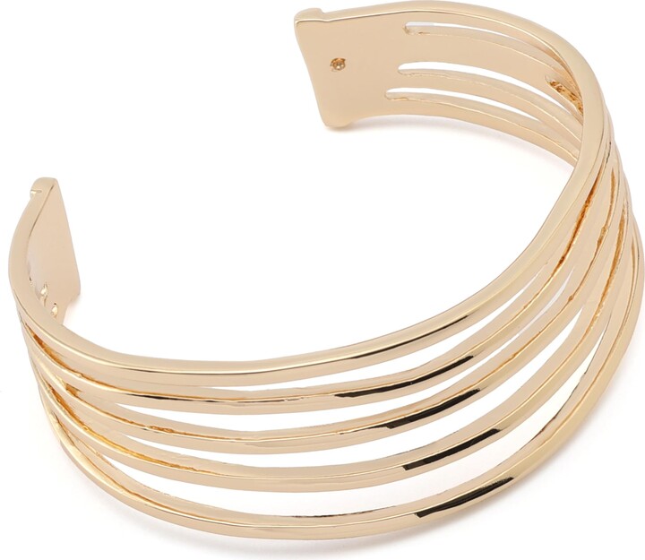 Robert Lee Morris Soho Women's Layered Wire Cuff Bracelet
