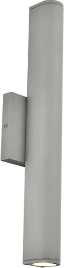 Elegant Lighting Raine Tall Outdoor LED Wall Sconce in Black