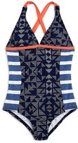 Thumbnail for your product : Splendid Girls' Deckhouse Geo Print One Piece Swimsuit