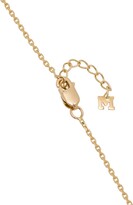 Thumbnail for your product : Mateo 14kt yellow gold A initial diamond bracelet