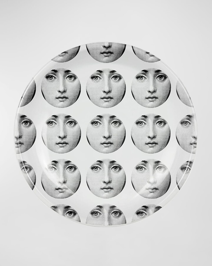 Fornasetti Round Ashtray Tema e Variazioni N.197