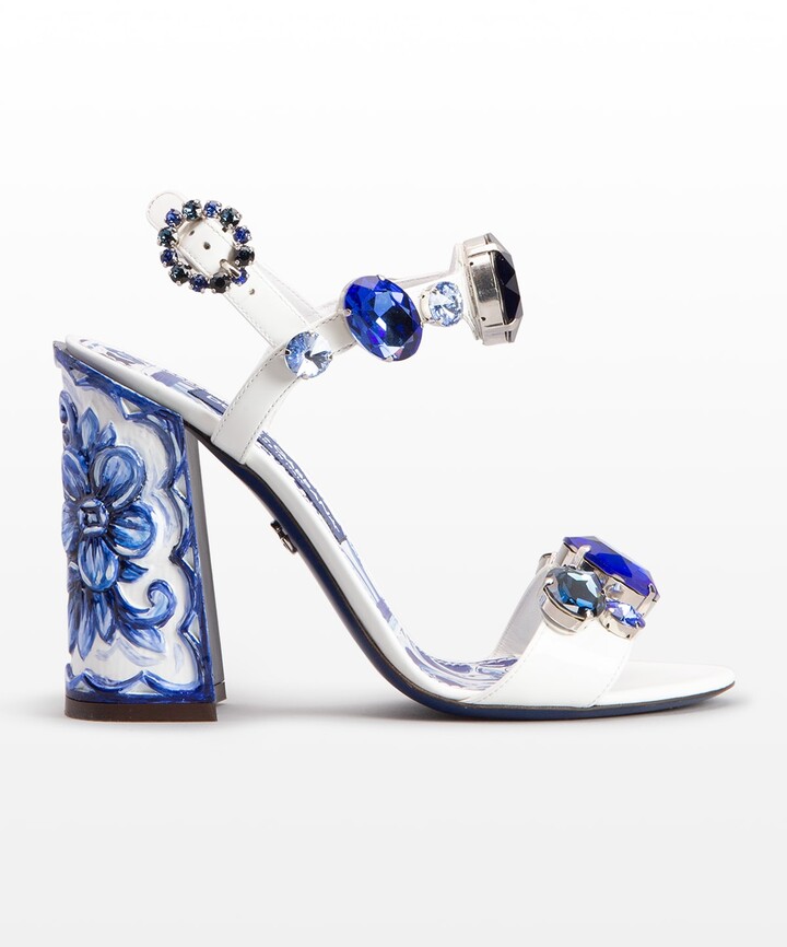 Dolce & Gabbana Block Heel Women's Sandals | Shop the world's 