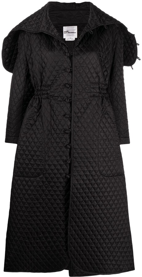 white oversized coat