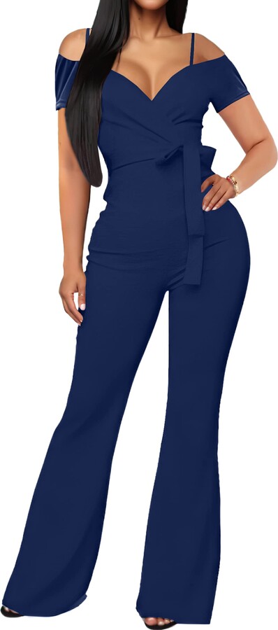 IyMoo Women's Plus Size 2 Piece Outfit - Casual Sleeveless Tank Tunic High  Low Tops Workout Tracksuit Bodycon Pants Set Jumpsuit Rompers Blue XL at   Women's Clothing store