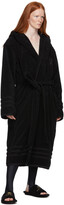 Thumbnail for your product : Balenciaga Black Terrycloth Resorts Robe