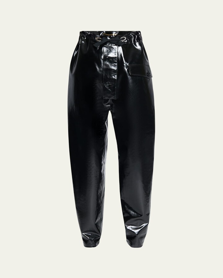 Saint Laurent Paisley Print Twill Pants - ShopStyle