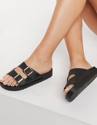 London Rebel Strappy Heeled Sandals - ShopStyle