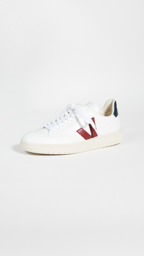 veja net sustain campo leather and vegan suede sneakers