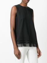 Thumbnail for your product : DKNY fringed tank top