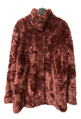 Tiger of Sweden Burgundy Faux fur Coats - ShopStyle