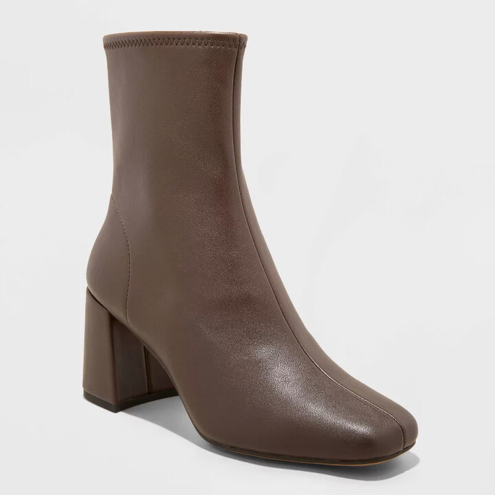 Women's Pippa Stretch Ankle Boots - A New Day™
