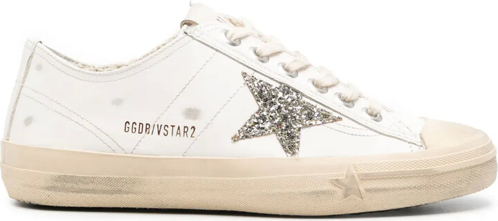 Golden Goose V-Star 2 distressed sneakers