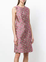 Thumbnail for your product : Femme By Michele Rossi sleeveless jacquard mini dress