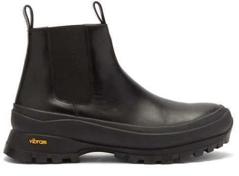 leather soled chelsea boots