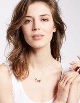 Thumbnail for your product : Marks and Spencer Sterling Silver & 18ct Rose Gold Plated Heart Necklace