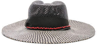 Sensi Calado Two Tone Brim Hat in Black | FWRD