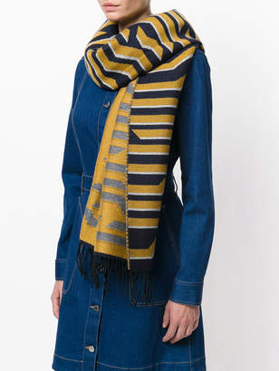 Kenzo striped scarf