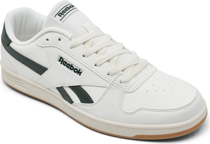 Reebok Men's Prime Set Plus Casual Sneakers from Finish Line - Chalk, Green, Gum