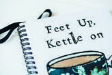 Thumbnail for your product : Equipment Helena Tyce Designs 'Feet up Kettle on' Notebook