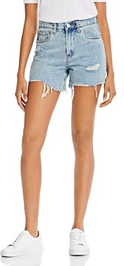 blank nyc cheetah shorts