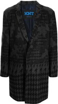 Thumbnail for your product : Kiton Chesterfield houndstooth coat
