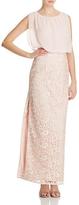 Thumbnail for your product : Aidan Mattox Sleeveless Lace Long Dress 251704760