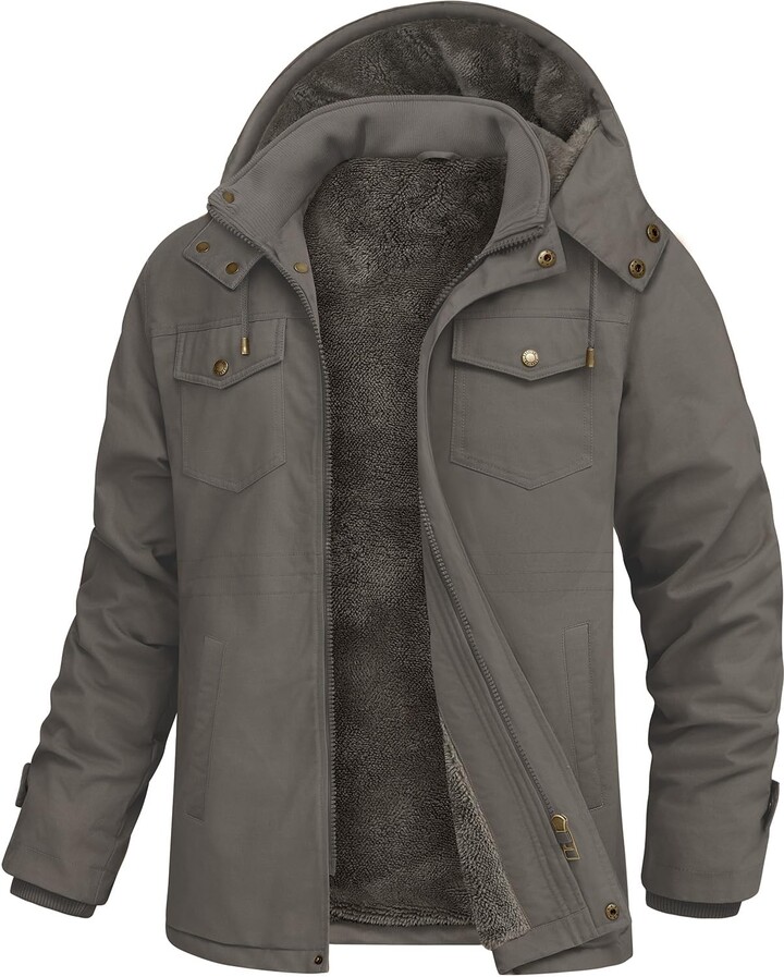 sutelang lurryly Men's half season jacket hooded jacket outdoor