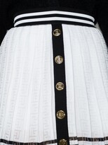 Thumbnail for your product : Balmain High Waist Pleated Mini Skirt