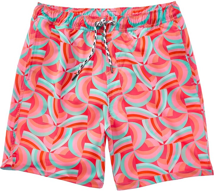 Snapper Rock Geo Melon Sustainable Swim Short