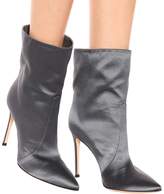 Thumbnail for your product : Gianvito Rossi Exclusive to mytheresa.com Melanie satin ankle boots