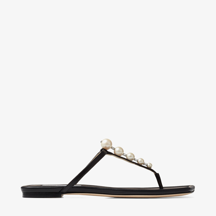 Jimmy Choo Flat Sandals | Shop the world's largest collection of 