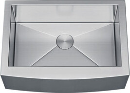 Allora USA 33'' L Farhouse/Apron Double Bowl Stainless Steel Kitchen Sink