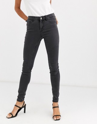 high waisted grey skinny womens jeans