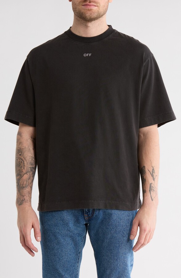 Off-White Matthew Cotton Graphic T-Shirt