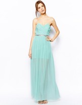 Thumbnail for your product : ASOS Maxi Dress With Embellished Waistband