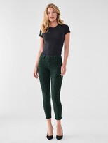 Thumbnail for your product : DL1961 Florence Crop Jeans - Snow Leopard