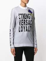 Thumbnail for your product : Versace long-sleeved printed top