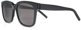 Thumbnail for your product : Saint Laurent Eyewear Square-Frame Tinted Sunglasses