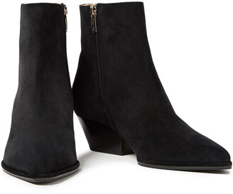 Sergio Rossi Suede Ankle Boots