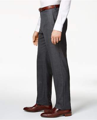 Andrew Marc Men's Classic-Fit Medium Gray Windowpane Suit