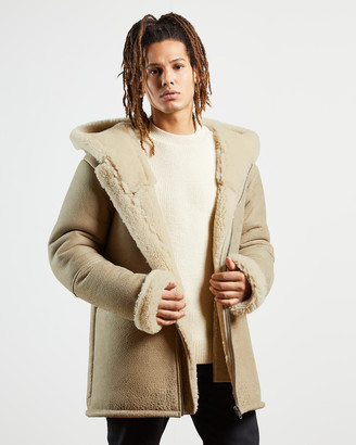 ted baker shearling