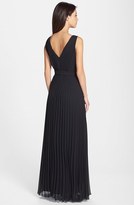 Thumbnail for your product : Xscape Evenings Embellished Pleated Chiffon Gown