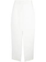 Yigal Azrouel crepe suiting midi skirt