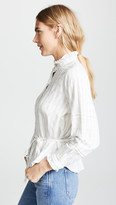 Thumbnail for your product : Birds of Paradis The Robin Ruffle Sleeve Blouse