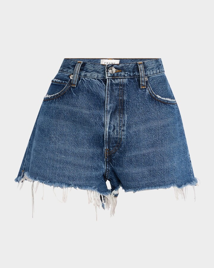 Frame The Dare Denim Shorts