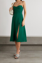Thumbnail for your product : Reformation Juliette Crepe Midi Dress - Green